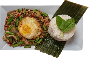 Graaprao Thai style